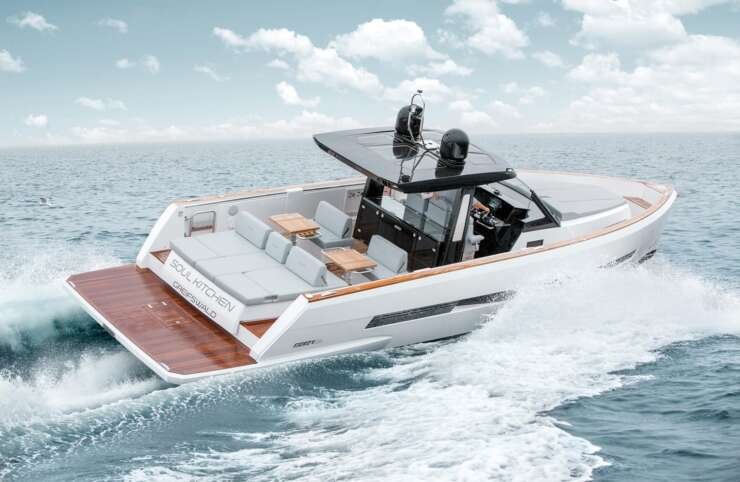 fjord 44 open rental st tropez luxury yacht french riviera experience