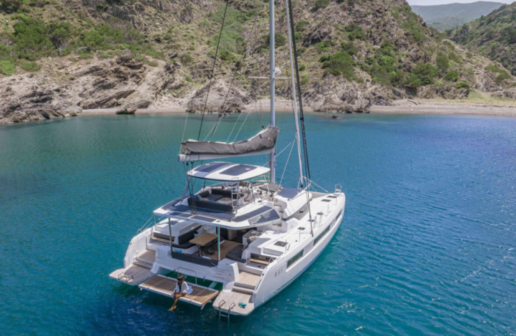 lagoon 5.1 catamaran rental st tropez luxury yacht french riviera experience