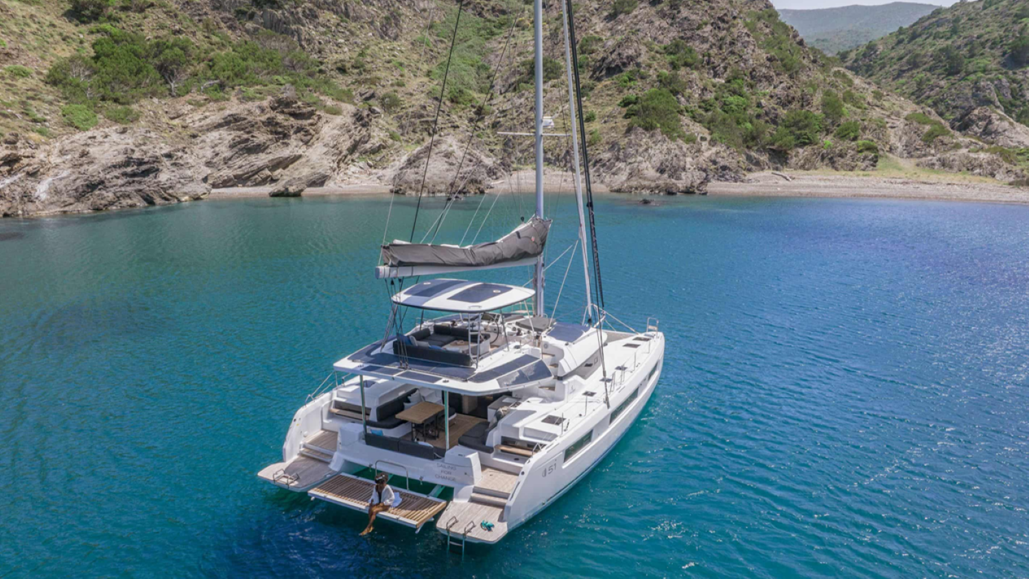 lagoon 5.1 catamaran rental st tropez luxury yacht french riviera experience