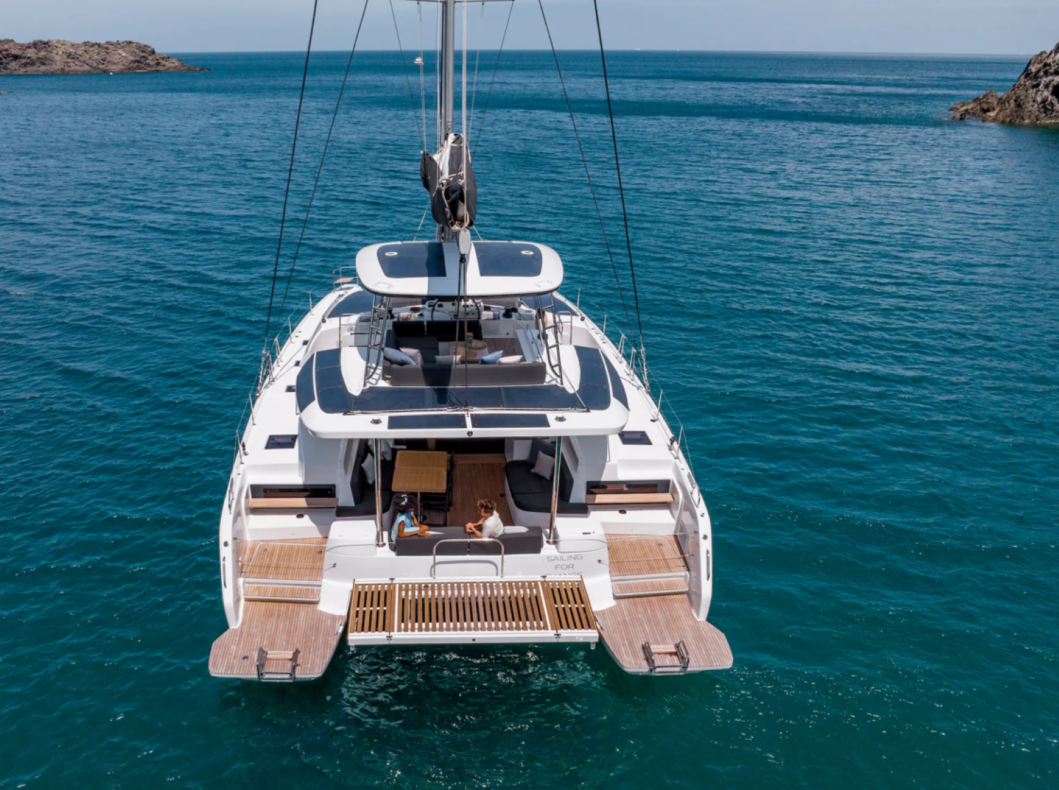 lagoon 5.1 catamaran rental st tropez luxury yacht french riviera experience