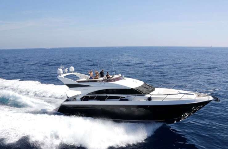 princess v64 yacht rental st tropez luxury yacht french riviera experience