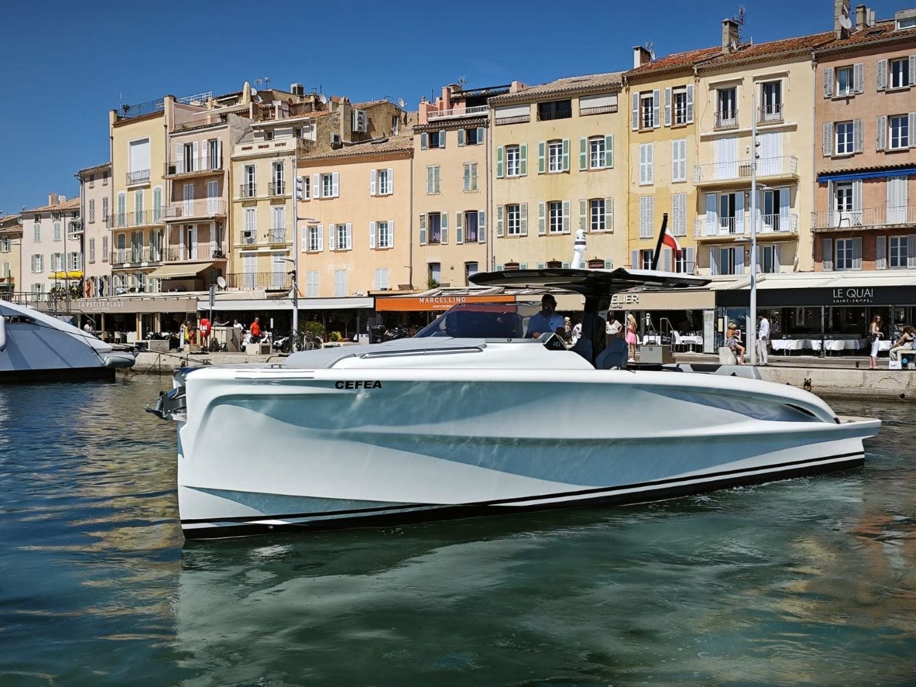solaris power 40 rental st tropez luxury yacht french riviera experience