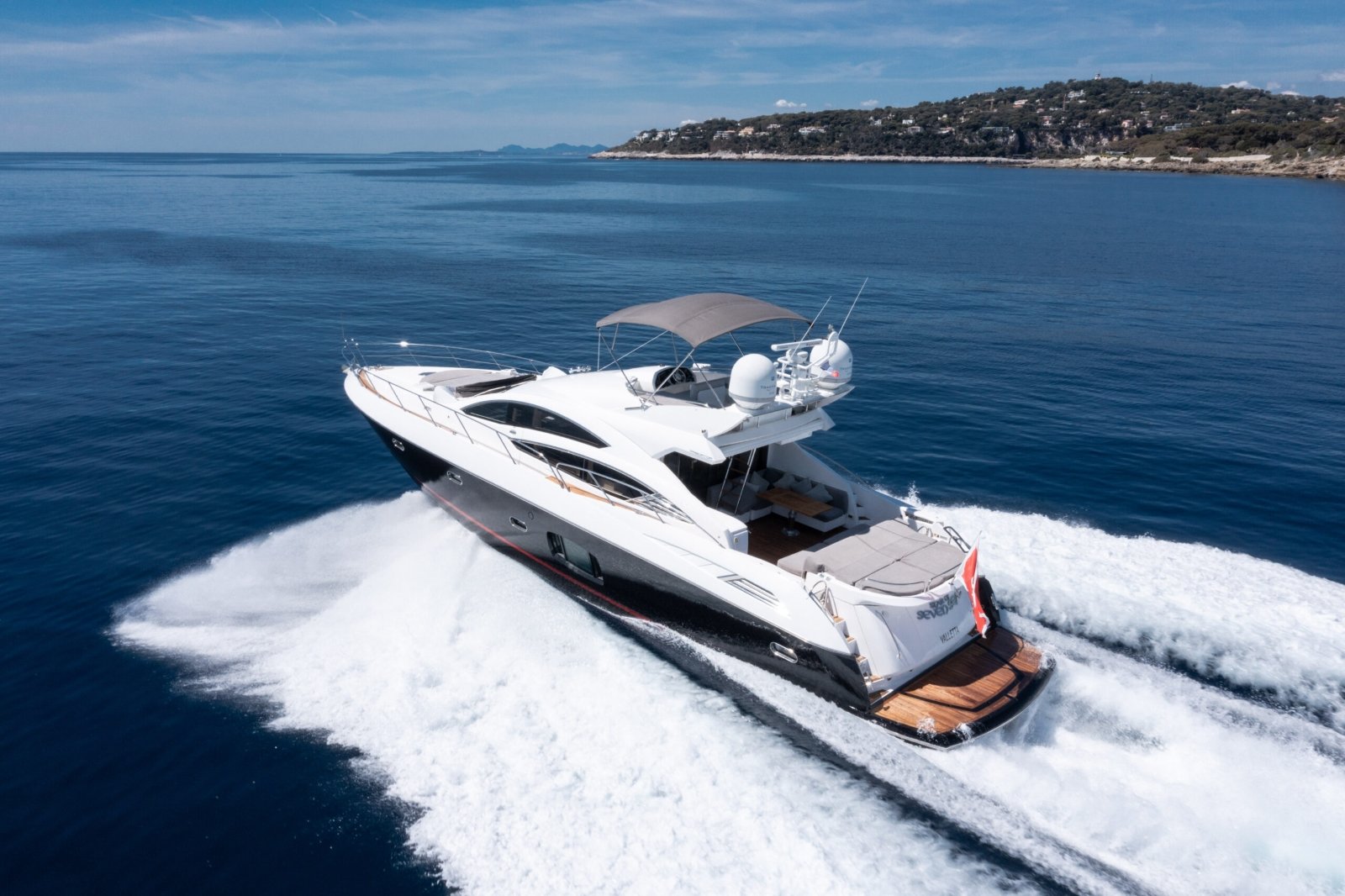 sunseeker predator 74 rental st tropez luxury yacht french riviera experience