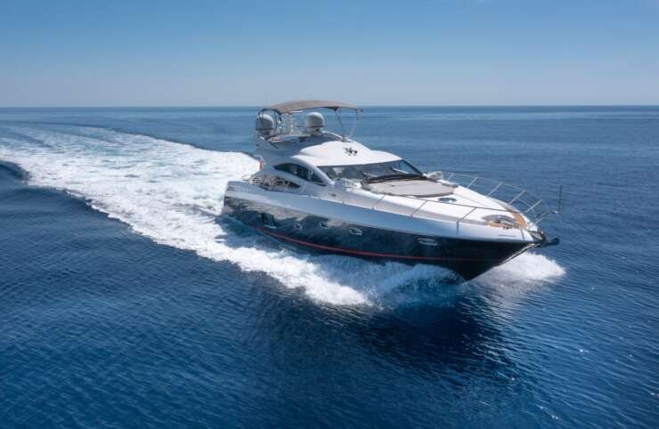 sunseeker predator 74 rental st tropez luxury yacht french riviera experience